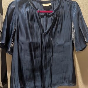 MELLODAY Navy Blouse